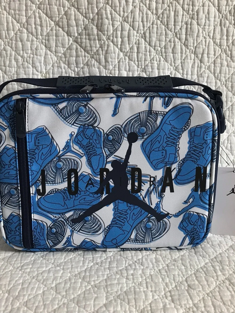 Nike Air Jordan Lunch Pack Box Bag Insulated Jumpman Midnight Blue 9A0542-J45